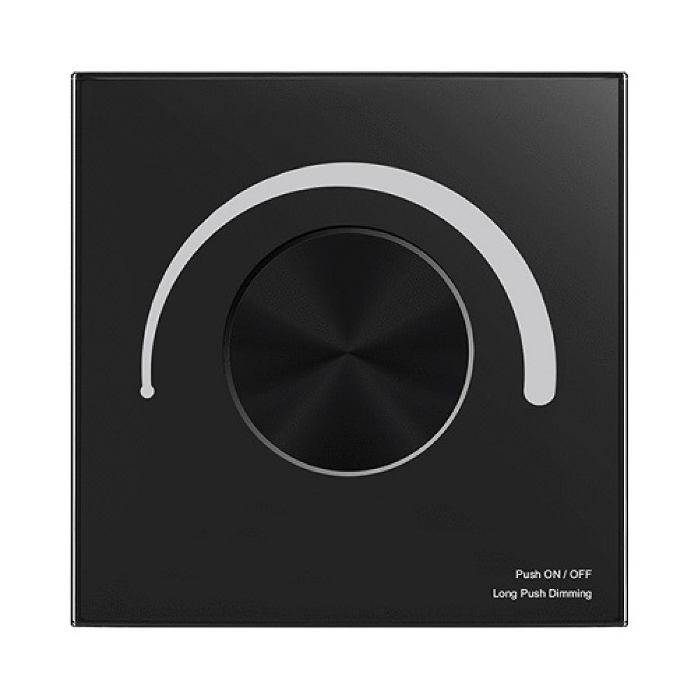 Rotary Panel Triac Dimmer TS-K(WT), Wi-Fi, Tuya